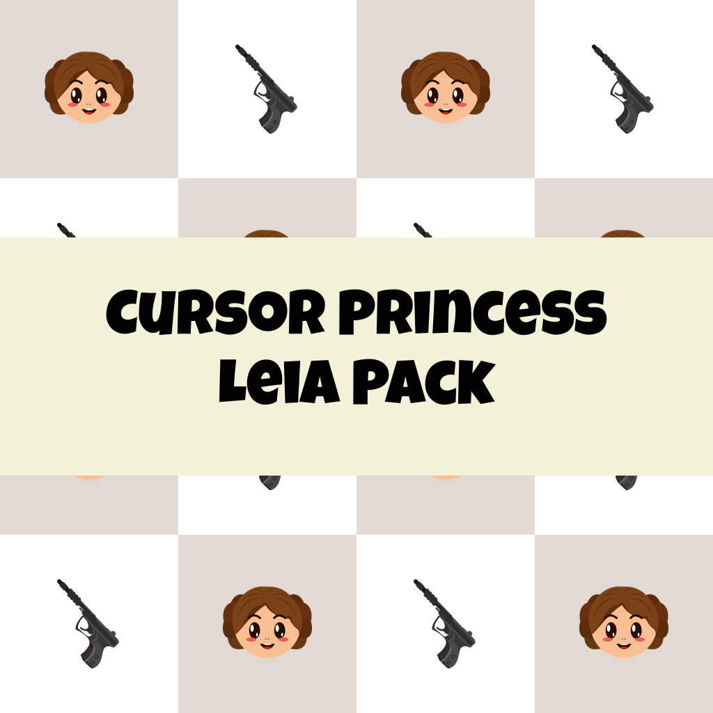 Cursor Princess Leia Pack